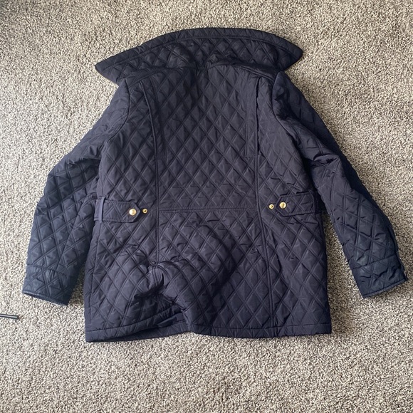 Navy Michael Kors Coat - Picture 3 of 3
